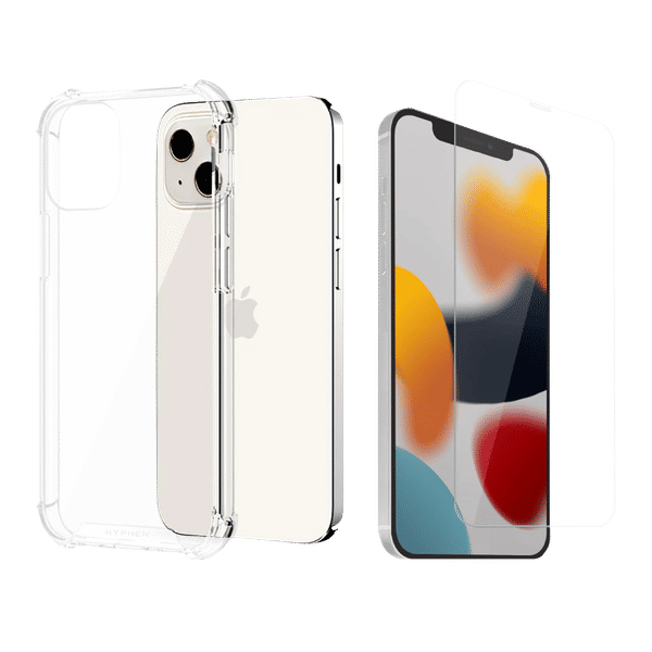 Buy Hyphen DURO Screen Protector & TPU Back Cover Combo for Apple